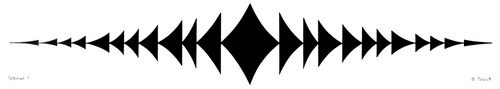 Duration – musical graphic, 1978.